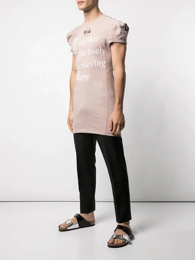 Shop Vivienne Westwood 45 T-shirt In Pink