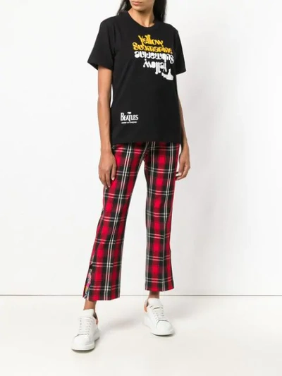 Comme Des Garçons T-shirt Mit Print In Black