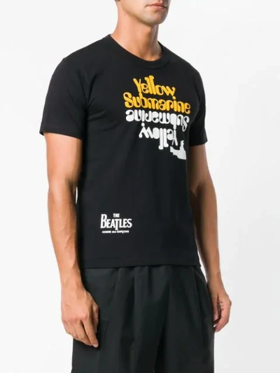 Comme Des Garçons T-shirt Mit Print In Black