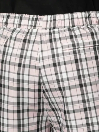 Shop Opening Ceremony Plaid Track Pants In Pink