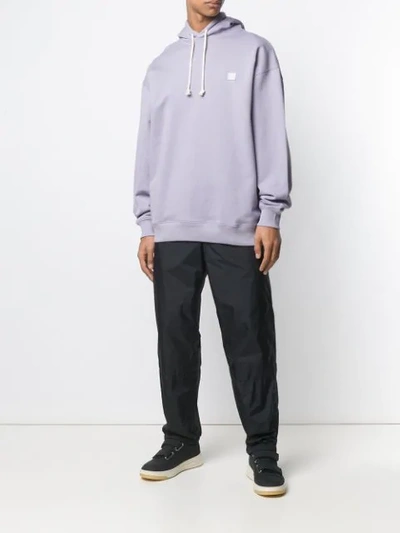 Shop Acne Studios Oversized Sweatshirt In Purple
