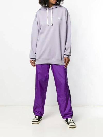 Shop Acne Studios Oversized Sweatshirt In Purple