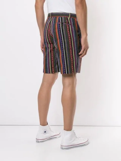 Shop Ports V Printed Shorts In Multicolour