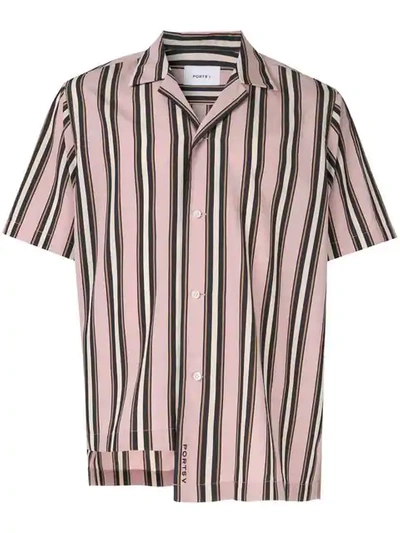 Shop Ports V Striped Shirt In Multicolour