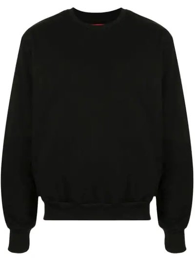 Shop Strateas Carlucci Carbon Silhouette Sweatshirt In Black