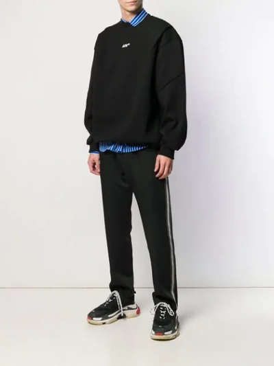 Shop Ader Error Logo Sweatshirt In Black