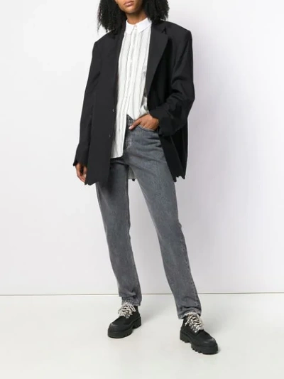 Shop Ader Error Cinder Blazer - Black