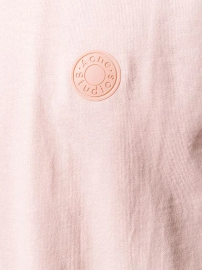 Shop Acne Studios Light T-shirt In Pink
