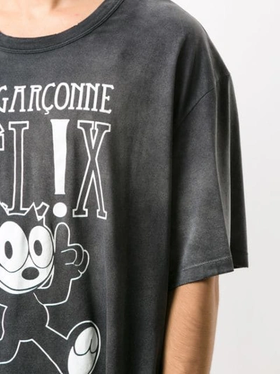 Shop À La Garçonne 'magic Band World'  + Hering T-shirt - Grey