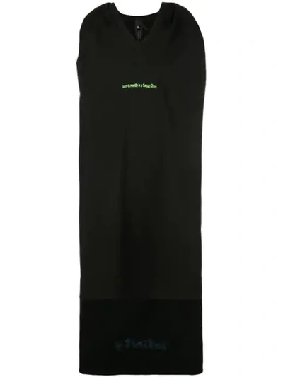Shop Bernhard Willhelm Oversized Vest In Black