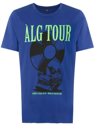 Shop Àlg Alg Tour T In Blue