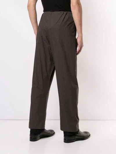 Shop Y/project Tailor Pyjama Pants In Brown