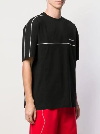 Shop Ader Error Linear Arrow T-shirt In Black