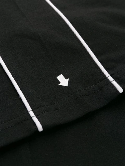 Shop Ader Error Linear Arrow T-shirt In Black