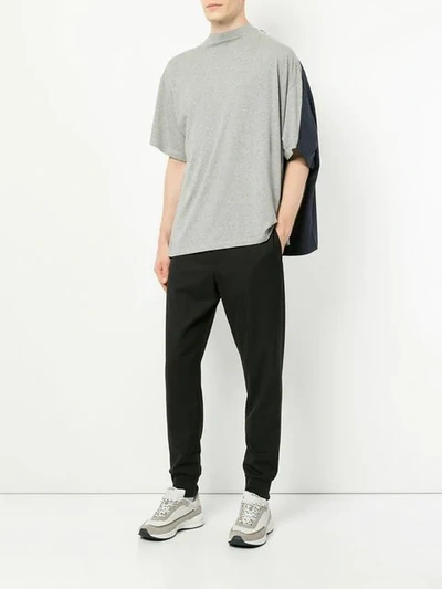 Shop Y/project Oversized-t-shirt Aus Baumwolle - Grau In Grey