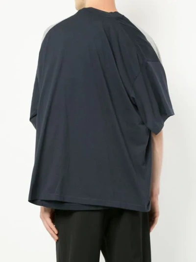 Shop Y/project Oversized-t-shirt Aus Baumwolle - Grau In Grey