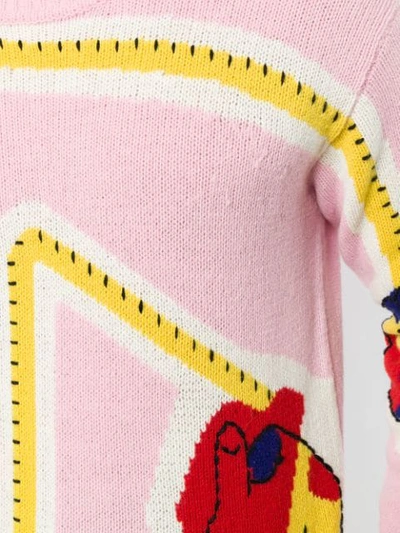 Shop Henrik Vibskov Hands On Knit Jumper In Pink