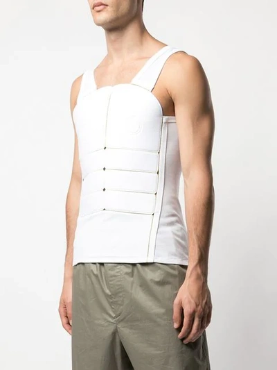 Shop Walter Van Beirendonck 'wonderwear' Trägershirt In Comb. White