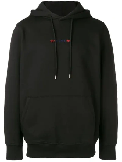 Shop Alyx Kapuzenpullover Mit Logo-print In 001 Black