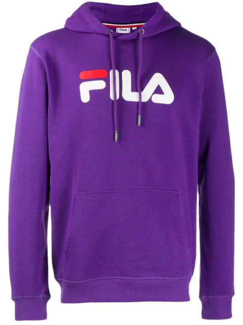 purple fila hoodie