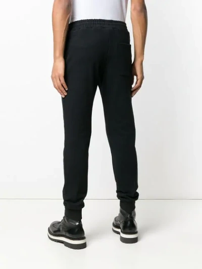 Shop Ktz Mountain Letter Track Pants In Black