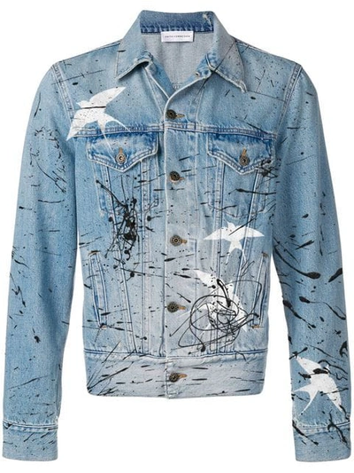 Shop Faith Connexion Customisable Denim Jacket In Blue