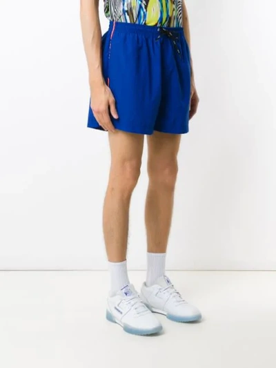 Shop Àlg Nylon Shorts In Blue