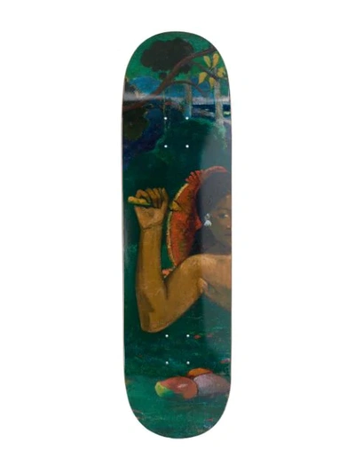 Shop Rassvet Art Print Skateboard In Brown
