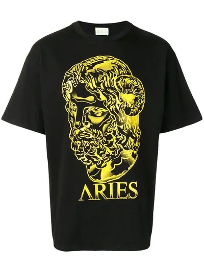 Shop Aries Serapis T In Black
