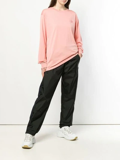 ACNE STUDIOS 长袖T恤 - 粉色