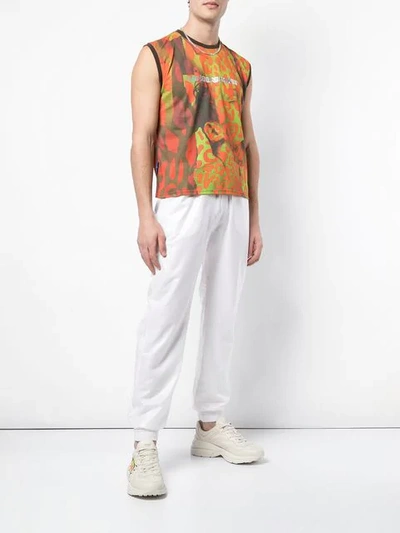 ANTON BELINSKIY PHOTO PRINT TANK TOP - 棕色