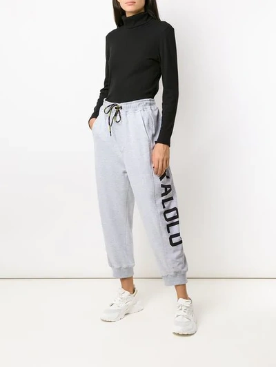 Shop Àlg X Pakalolo Track Pants In Grey