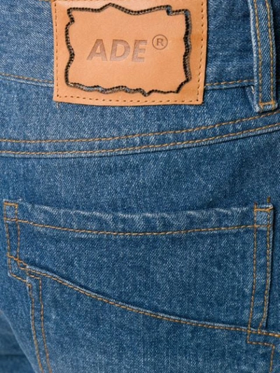 Shop Ader Error Forza Side Pocket Jeans In Blue