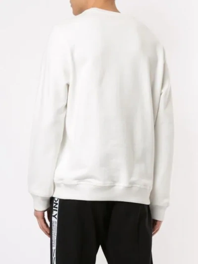 Shop Ports V Embroidered Sweatshirt In White
