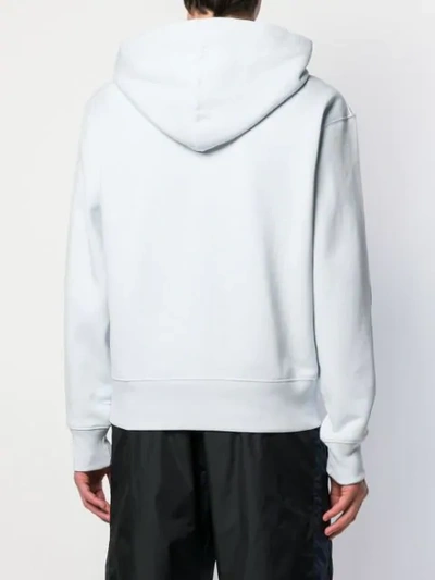 ACNE STUDIOS FERRIS ZIP FACE HOODIE - 蓝色