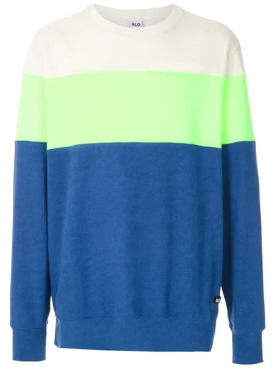 Shop Àlg Colour Block Sweatshirt - Mehrfarbig In Multicolour