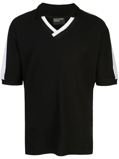 Shop Enfants Riches Deprimes Rudimentary Proto Polo Shirt In Black