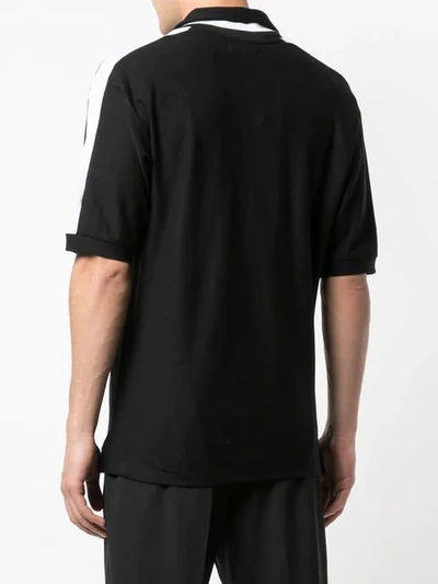 Shop Enfants Riches Deprimes Rudimentary Proto Polo Shirt In Black