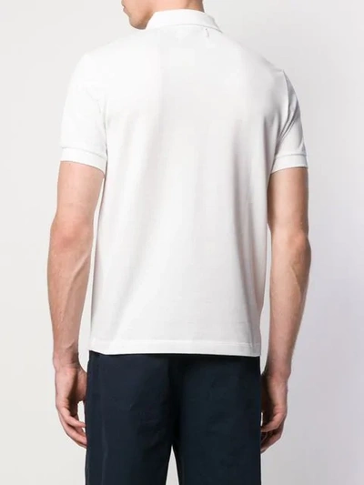 Shop Fred Perry Cargo Pocket Polo Shirt In White