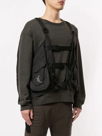Shop A-cold-wall* Constructed Harness With Buckle In Black