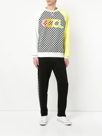 Shop Ports V 'cool Summer' Sweatshirt In Multicolour