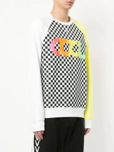 Shop Ports V 'cool Summer' Sweatshirt In Multicolour