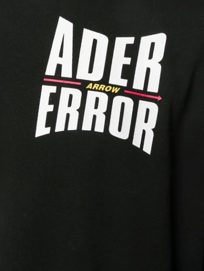 Shop Ader Error Logo Printed Jumper In Black