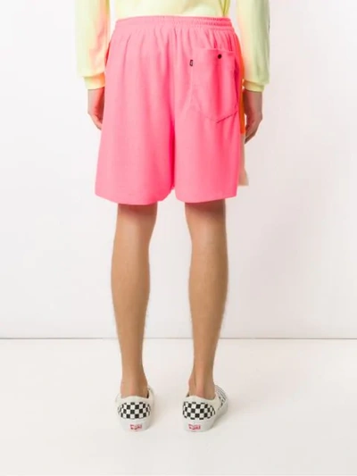 Shop Àlg Drawstring Waist Shorts - Rosa In Pink
