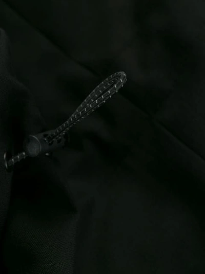 Shop Yuiki Shimoji Crow Printed Patch Blazer In Black