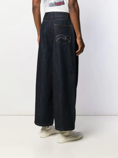 SOCIÉTÉ ANONYME WIDE-LEG JEANS - 蓝色