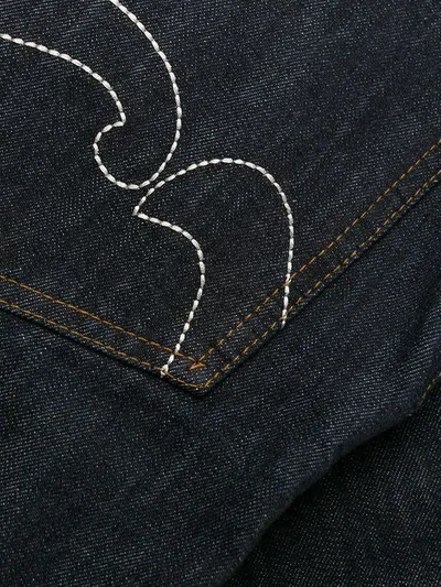 Shop Société Anonyme Wide-leg Jeans In Blue