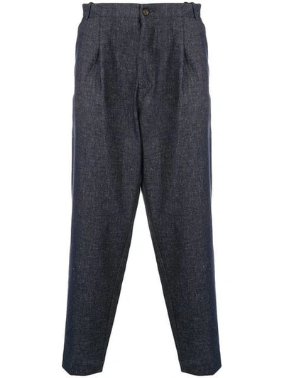 Shop Société Anonyme Japboy Trousers - Blue
