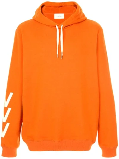 Shop Ports V Printed Hooded Sweatshirt In Orange
