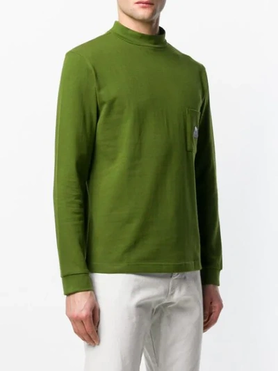 Shop Anglozine Zine Sweatshirt In Green